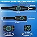 ABS Stimulator EMS Muscle Stimulator, 8 Modes & 20-Level Intensity Muscle Toner Stimulator, Toner Belt Abs Stimulator(3-in-1)