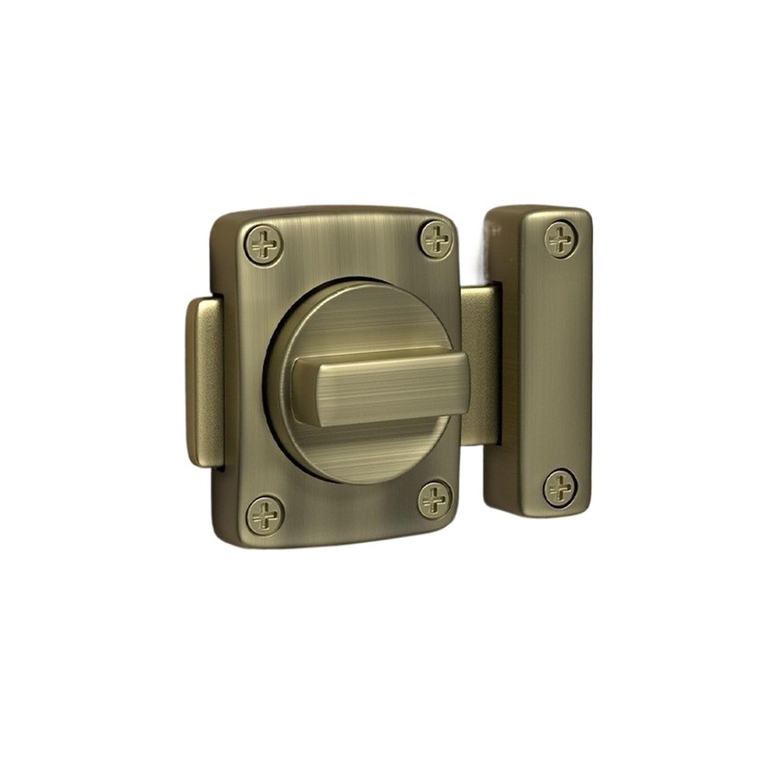 Cupboard Locks， Home Security Latch Rotate Bolt Gate Latches Door Slide Lock