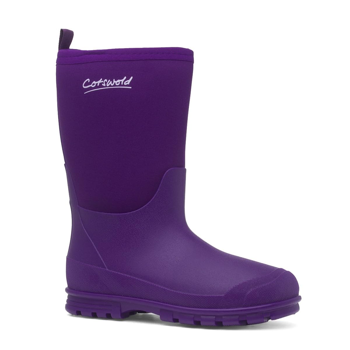 Cotswold Hilly Neoprene Kids Green Welly
