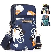Geestock Cell Phone Purse Small Crossbody Shoulder Holsters Bags with Arm Bands Phone Key Pouch H...