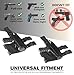 Universal Drop Leg Tactical Gun Holster fit Pistols with Optic/Light/Laser, Adjustable Thigh Nylon Gun Holster Compatible with Glock 1911 S&W Sig Sauer Ruger Taurus Berreta CZ HK and More