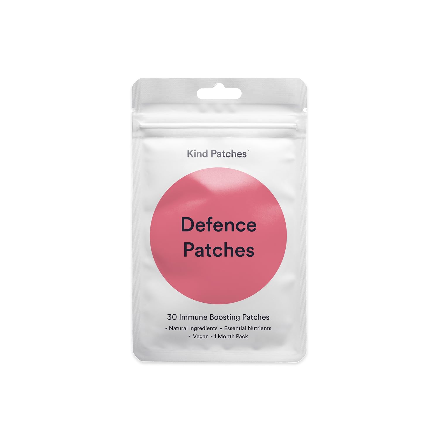 Kind Patches Defence Patches | Immune System Support | 1 Month Supply