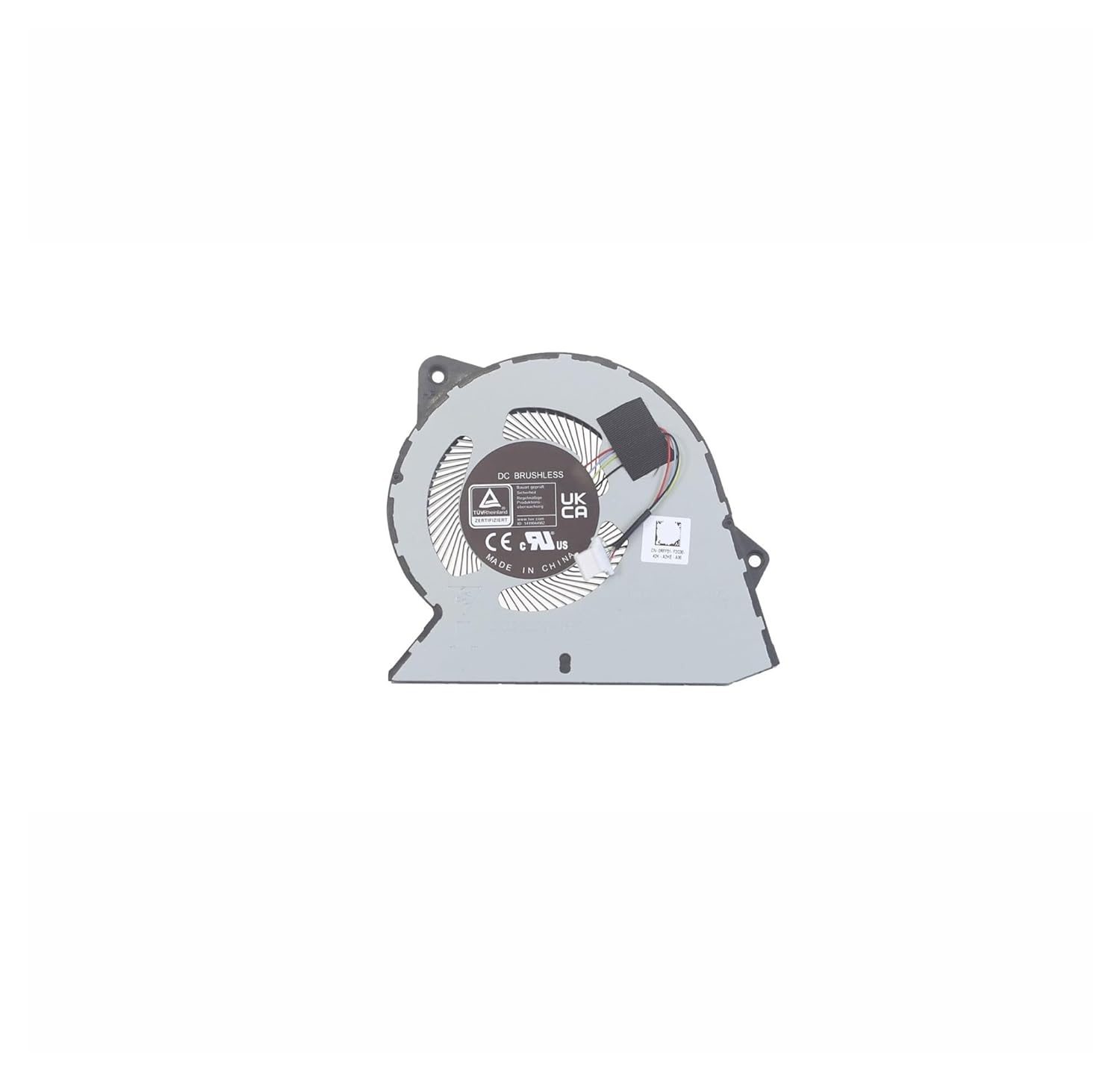 Laptop CPU Cooling Fan DFS5K12114464P DC2800117F0 DC5V 4Pin 0VD28G Component