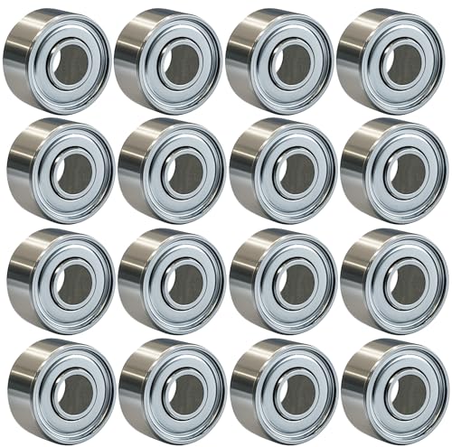 Image of 20 PCS 693ZZ Double Shielded Deep Groove Ball Bearings - 3mm x 8mm x 4mm, Carbon Steel Bearings for Skateboards, Bicycles, Motorcycles, and More (693-ZZ)