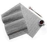 【Größe des Tischläufers】Dieser Tischläufer misst 30x180cm und ist daher für verschiedene Tischgrößen geeignet. Sie können ihn Ihren Bedürfnissen entsprechend anpassen. Paket: Beinhaltet 1 Tischläufer.