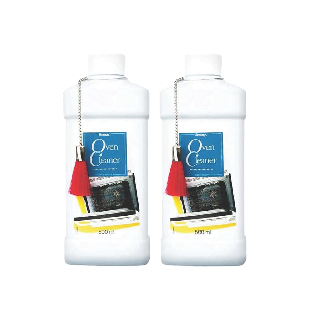 Amway - 2 x detergenti gel per forno, con pennello per applicare, 2 x 500 ml, articolo numero 0014