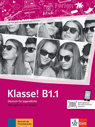 Klasse! b1.1 libro de ejercicios + online: Ubungsbuch B1.1 mit Audios online (KLETT)