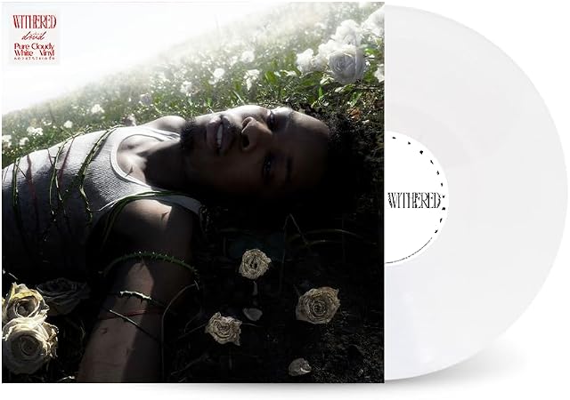 Withered (Vinil Branco) por d4vd, capa do álbum