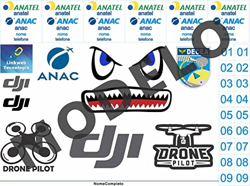 Selos ANAC/ANATEL para Drones Homologados