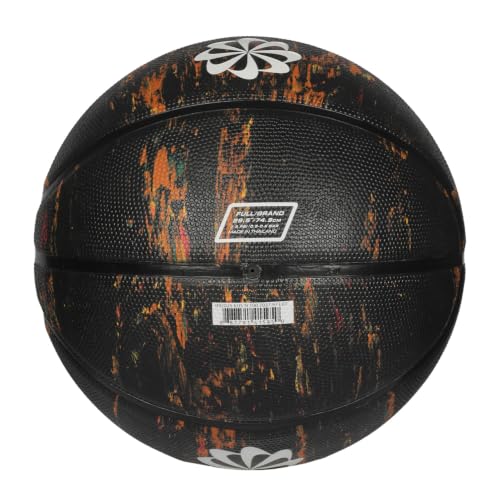 Image of Nike Everyday Playground 8P Next Nature Deflated Rubber Basketball Size 7, Durable Grip Outdoor, Multi /Black /Black /White
