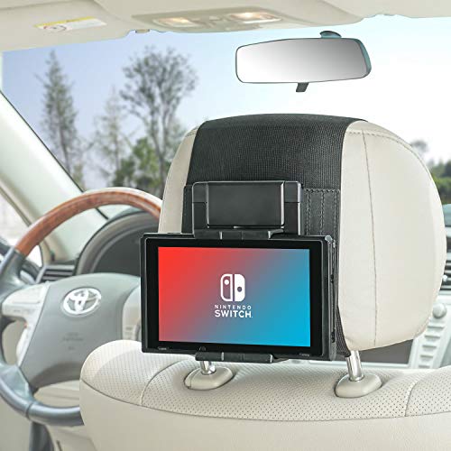 Wanpool Car Headrest Holder, Swivel Car Headrest Mount Holder For Nintendo Switch & I Pad Air, I Pad Mini And Other Tablets #TOP1