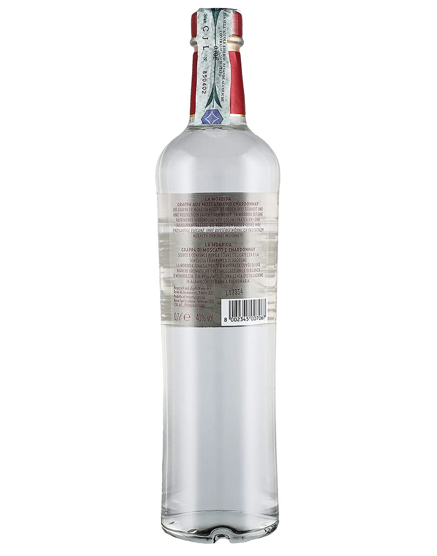 Roner La Morbida Grappa, Cl 70