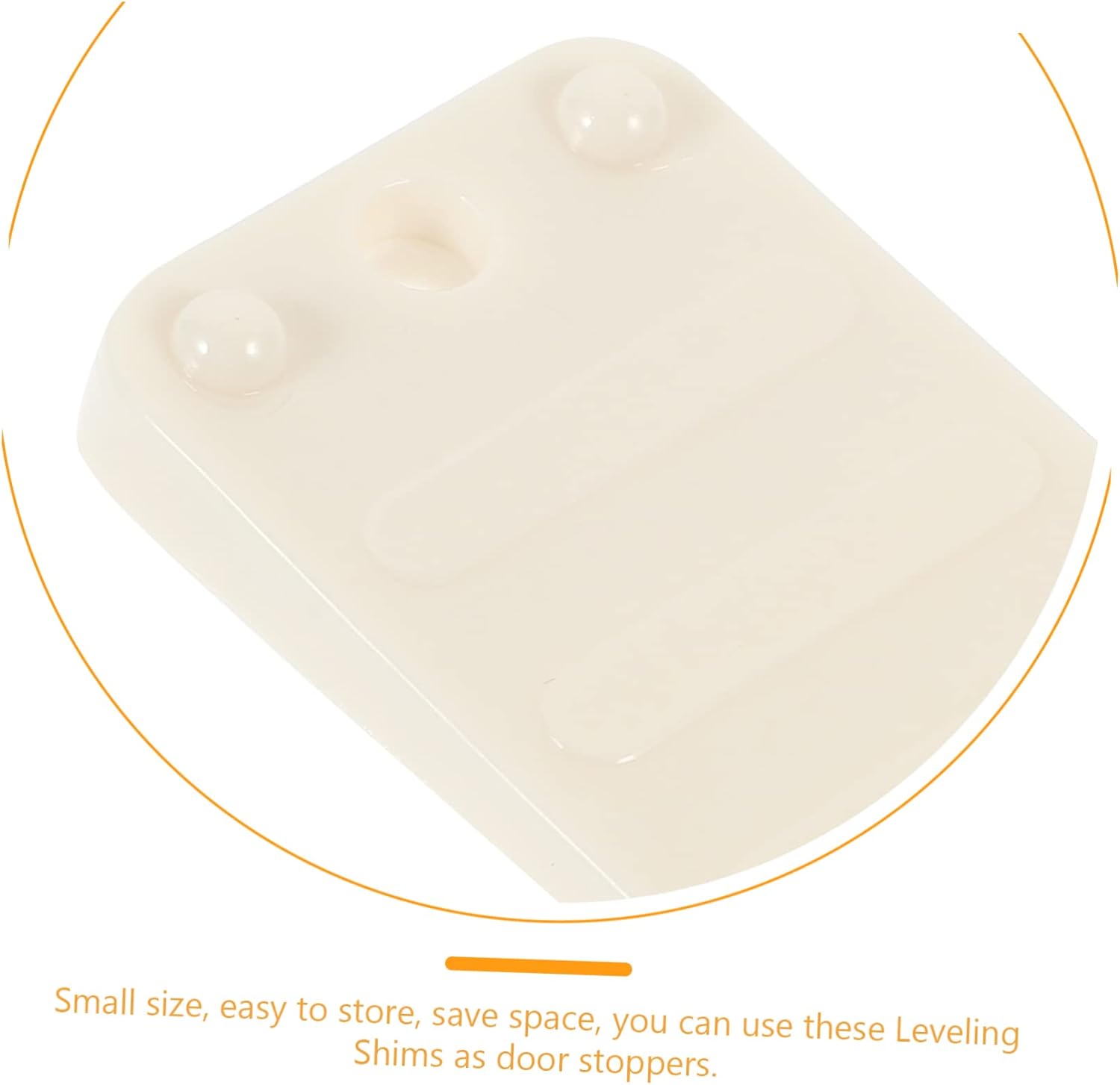30pcs Multi-Purpose Leveling Shims for Furniture Toilets and Doors Antislip Plastic Shims for Heights and Stability Use