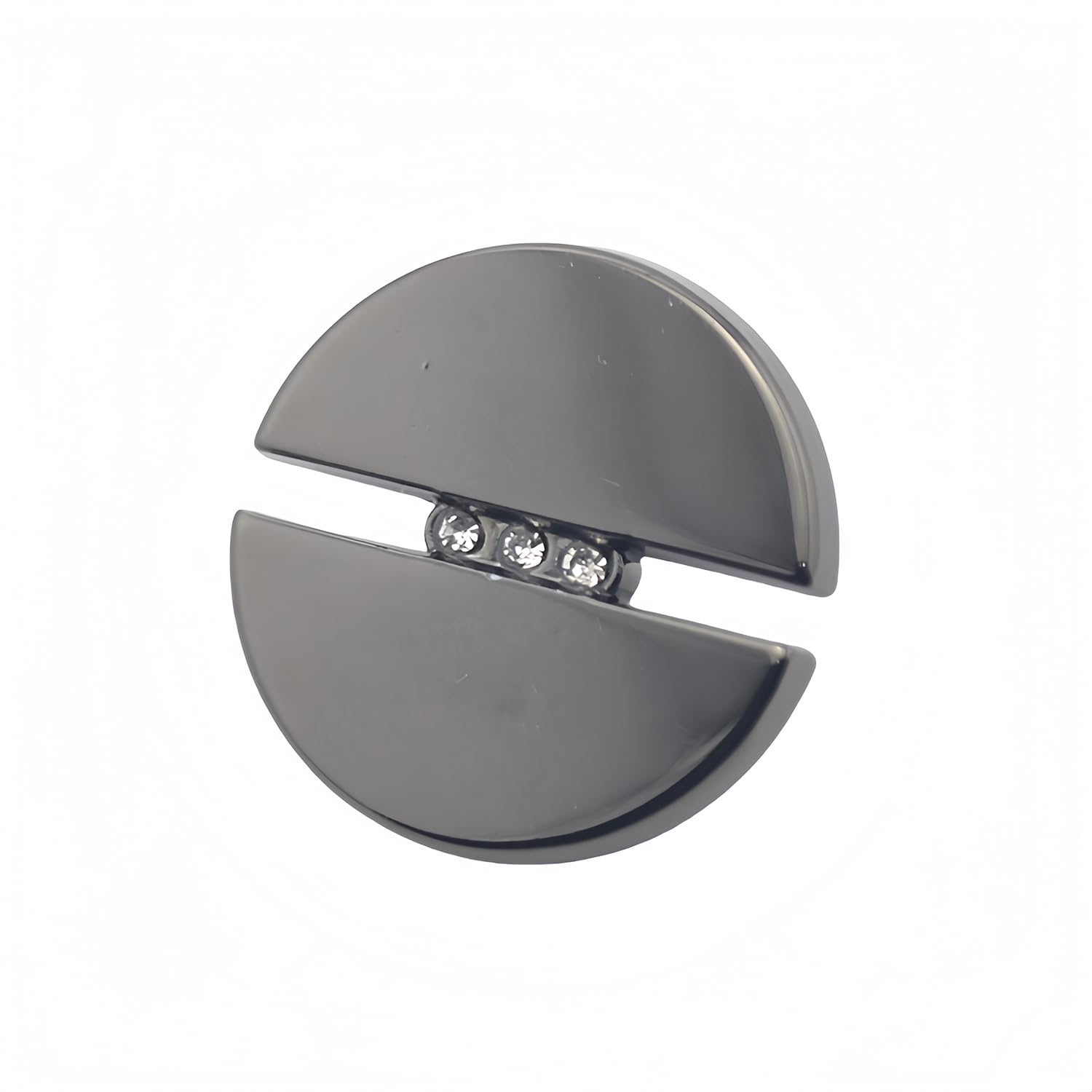 5 PCS Diamond Metal Button Round Buttons Suit Coat DIY Sewing Crafts for Decoration Buckle