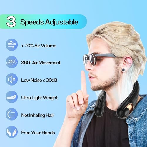 Portable Neck Fan