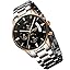 Steel Strap Black Dial