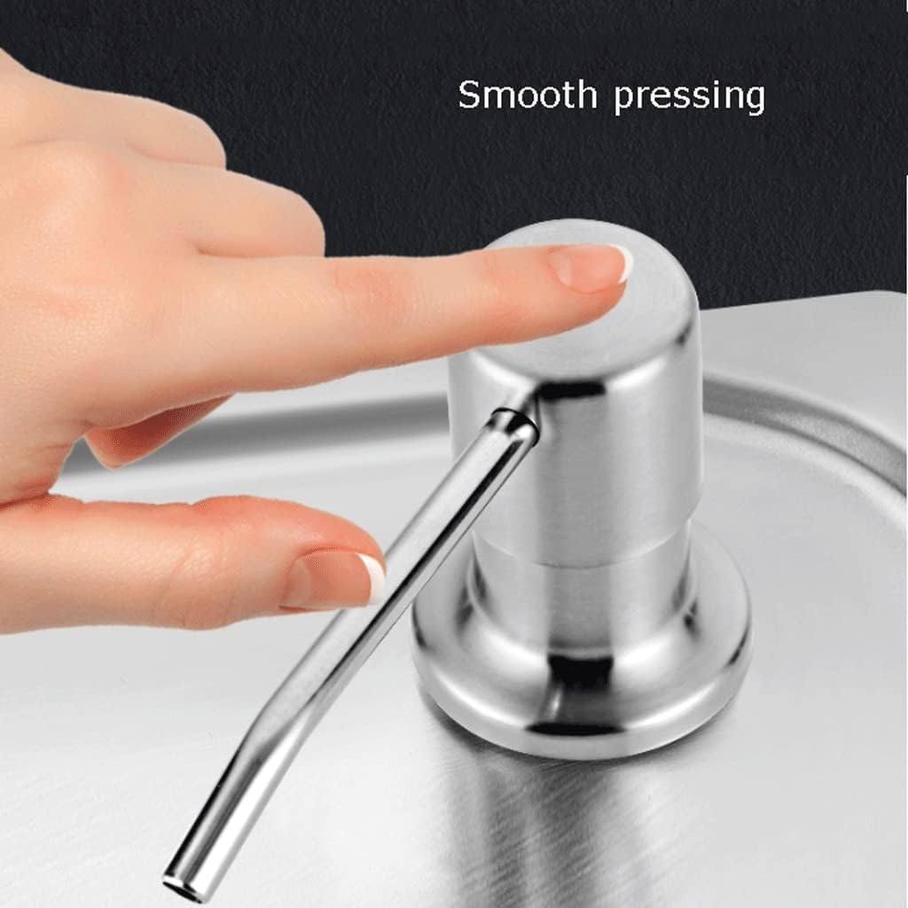 Extractor Press-Type Soap Dispenser Stainless Steel Soap Pump Extension Tube Soap Dispenser Dish Liquid Dispenser for Kitchen Sink Soap Pump (Color : Type C)
