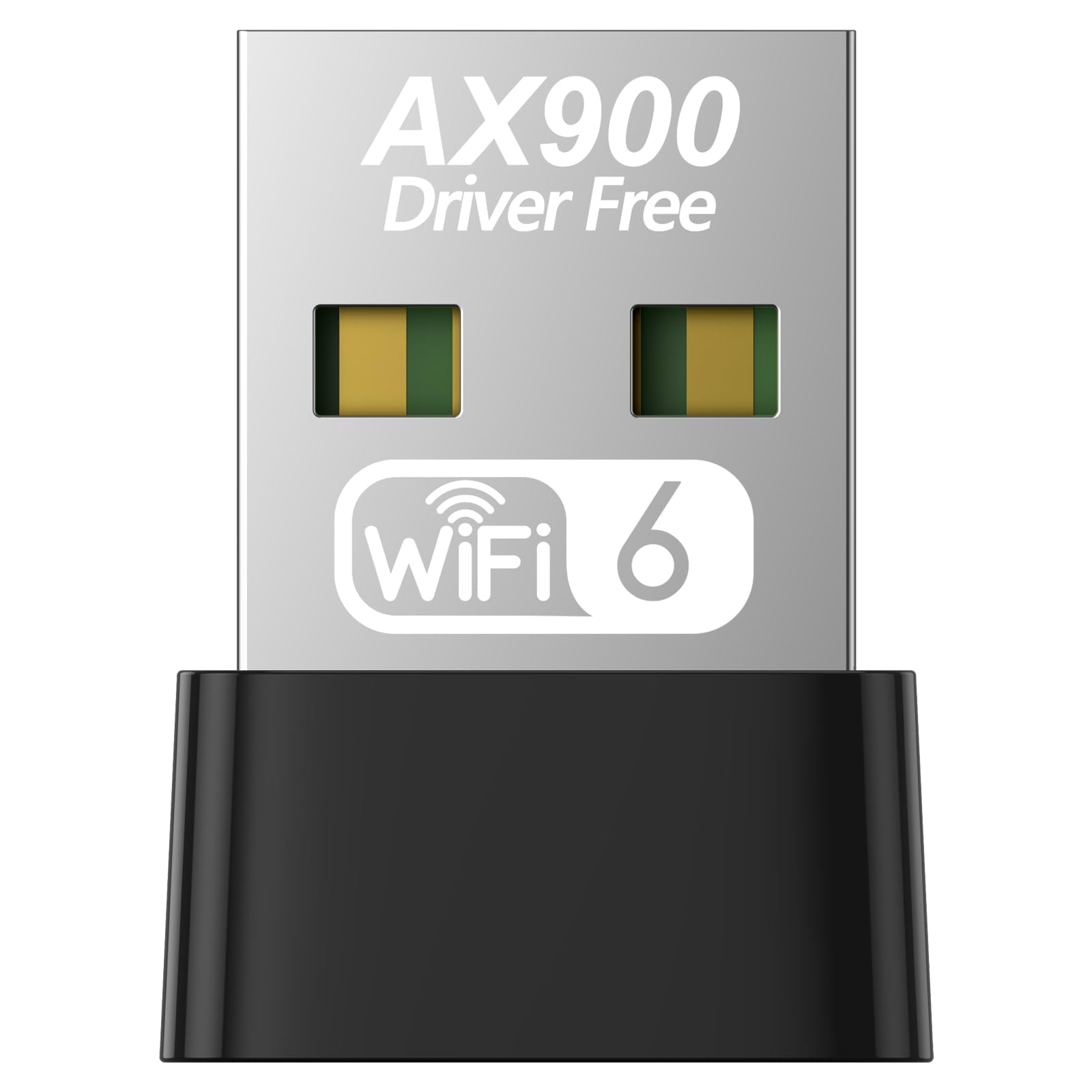 Adaptador WiFi USB 3.0, AC900 Dongle WiFi 6 de Tres Bandas 5GHz/2.4GHz con Antena de Alta Ganancia, Compatible con Windows XP/7/8/10/11, Plug & Play para PC y Portátiles