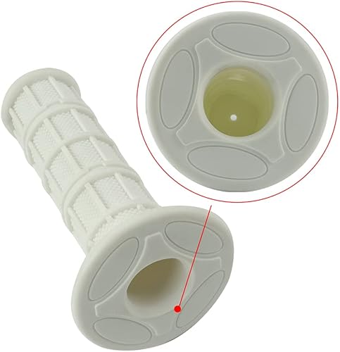 Vista 30 de FLYPIG 7/8" 0.866 in 1" 0.945 in universal antideslizante goma motocicleta manillar agarre extremo para Honda Yamaha Suzuki Kawasaki Polaris Arctic