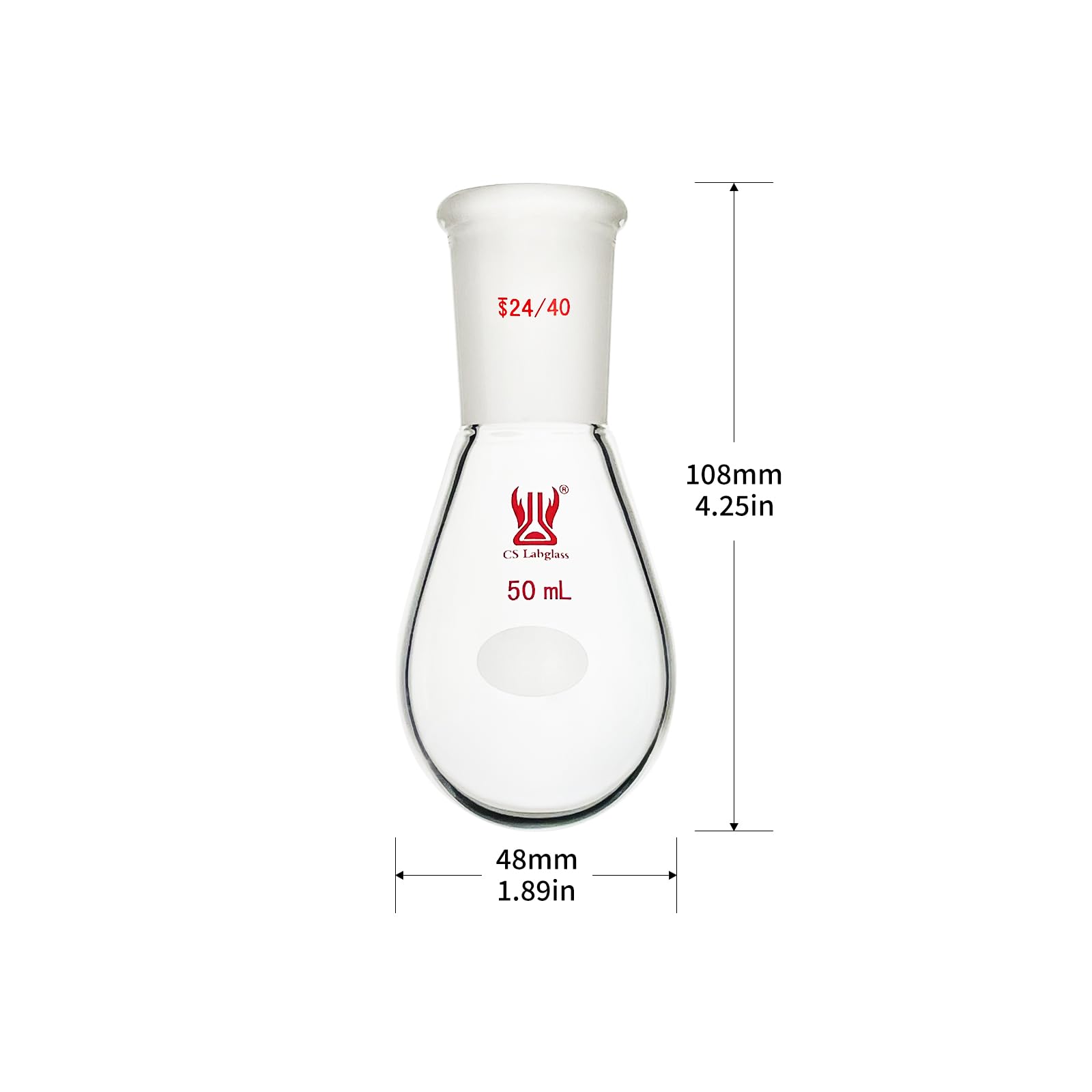 Cole-Parmer elements AO-34502-85 Cole-Parmer Elements Volumetric Flask (Pack of 2)
