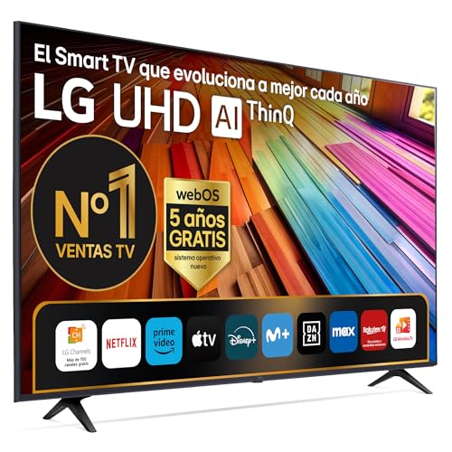 LG 55UT80006LA 55 ",UHD 4K, Serie UT80, Smart TV, WebOS24, Procesador...