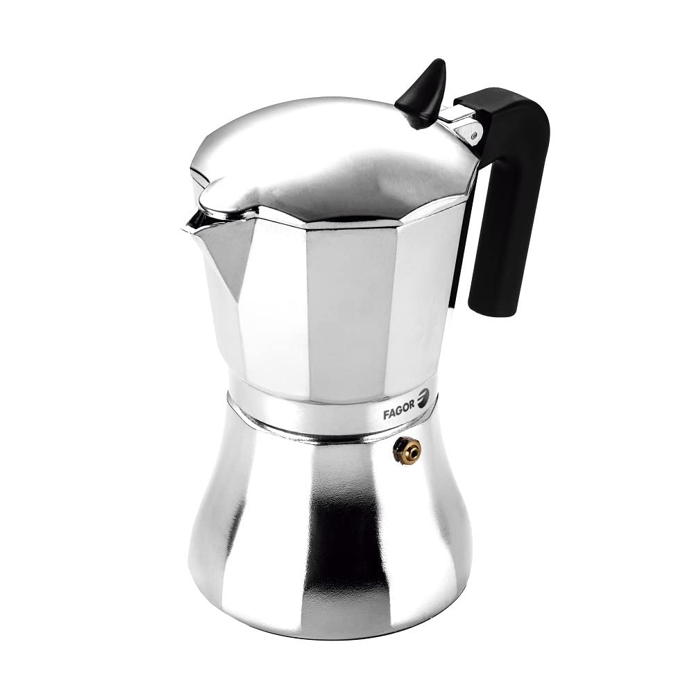 Amazon.com: FAGOR Cafetera Cupy 6T Aluminio 3004 : Hogar y Cocina