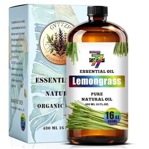 Image of Lemongrass Essential Oil for Diffuser Massage,Lemongrass Oil 16 oz