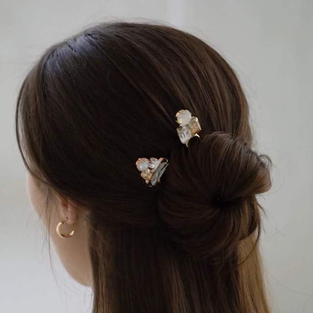 Amazon.com : France Luxe Long Tooth Chignon French Hair Pin  display picture 2
