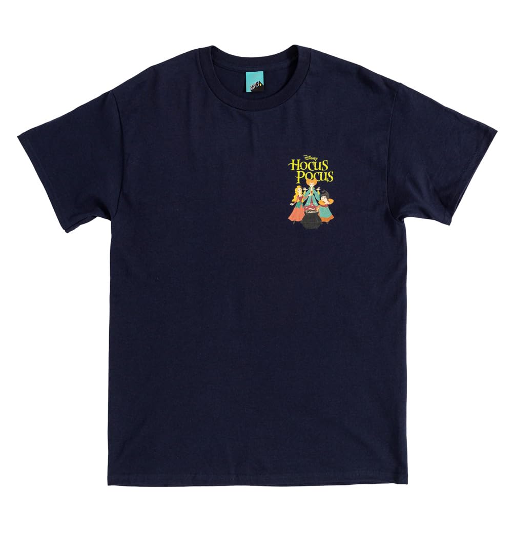 Disney Its Just A Bunch of Hocus Pocus Navy T Shirt with Back Print