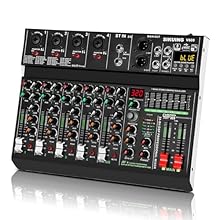 【7-Band Equalizer & 320 DSP Effects】 A precise 7-band graphic equalizer and built-in library of up to 320 professional DSP effects (including reverb, delay, chorus, and more) let you instantly achieve studio-grade sound quality. Whether enhancing voc...