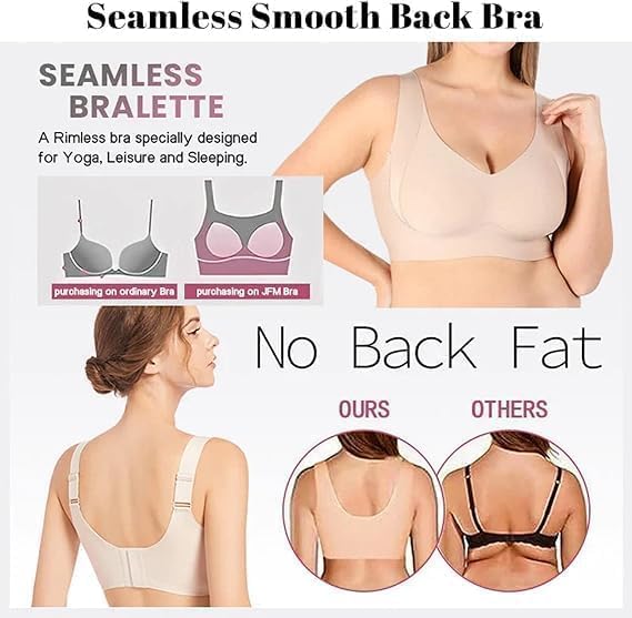 Glizara Bra,Glizara Comfort Shaper Bra,Daily Comfort Wireless Shaper Bra for Women, Glizara Comfort Bra4