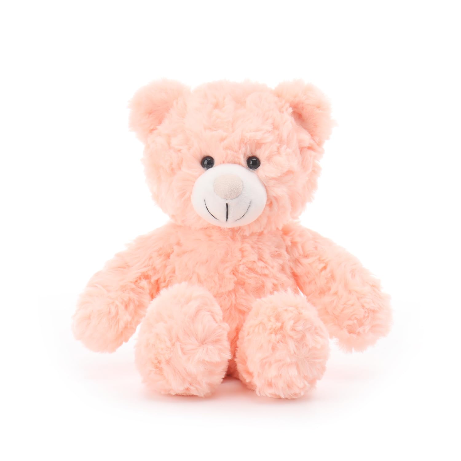 Apricot Lamb Orange Pink Flower Bear Plushies Stuffed Animals for Baby Girl and Boy, Soft Cute Plush Toys for Kids, 8 Inches โ image 1