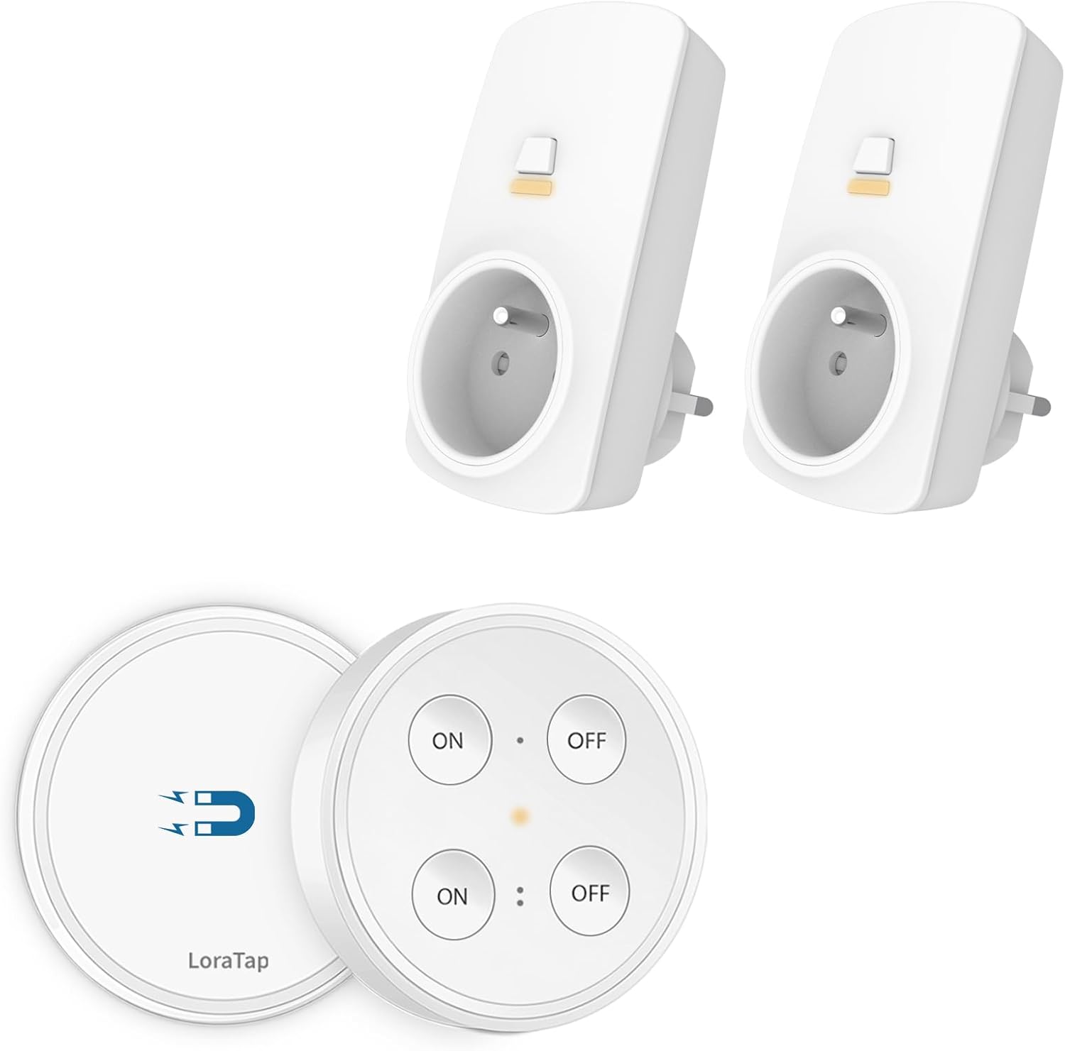 LoraTap 2 Remote Controlled Outlets and Remote Control