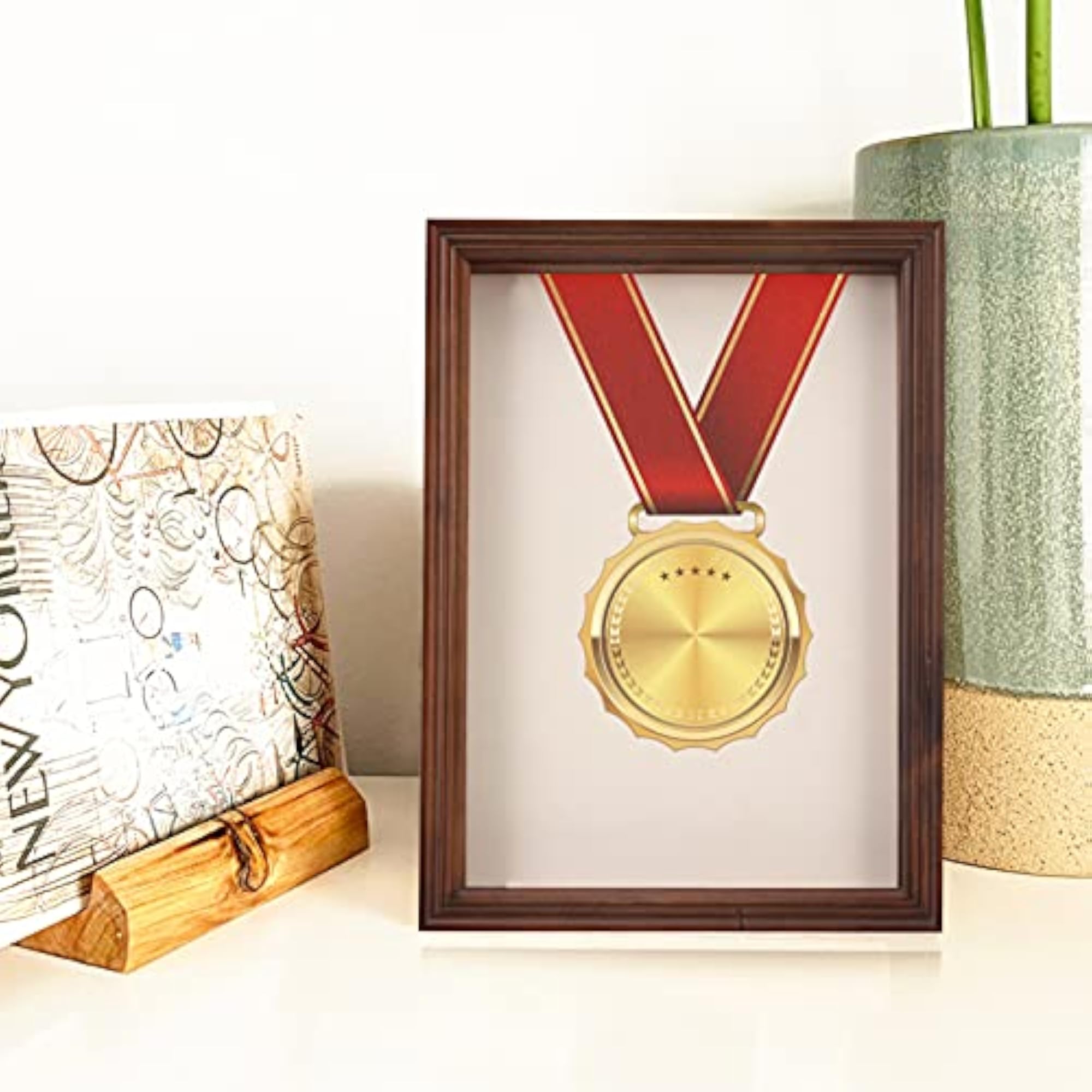 Dried Flowers Shadow Box Picture Frame, A4 Size
