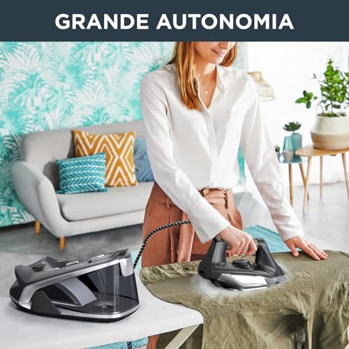 Rowenta Easy Steam Ferro da Stiro con Generatore di Vapore, Colpo di Vapore 210 g/min, 1,4 L, Ferro da Stiro con Caldaia per una Stiratura Veloce e Efficiente VR7361 - 4