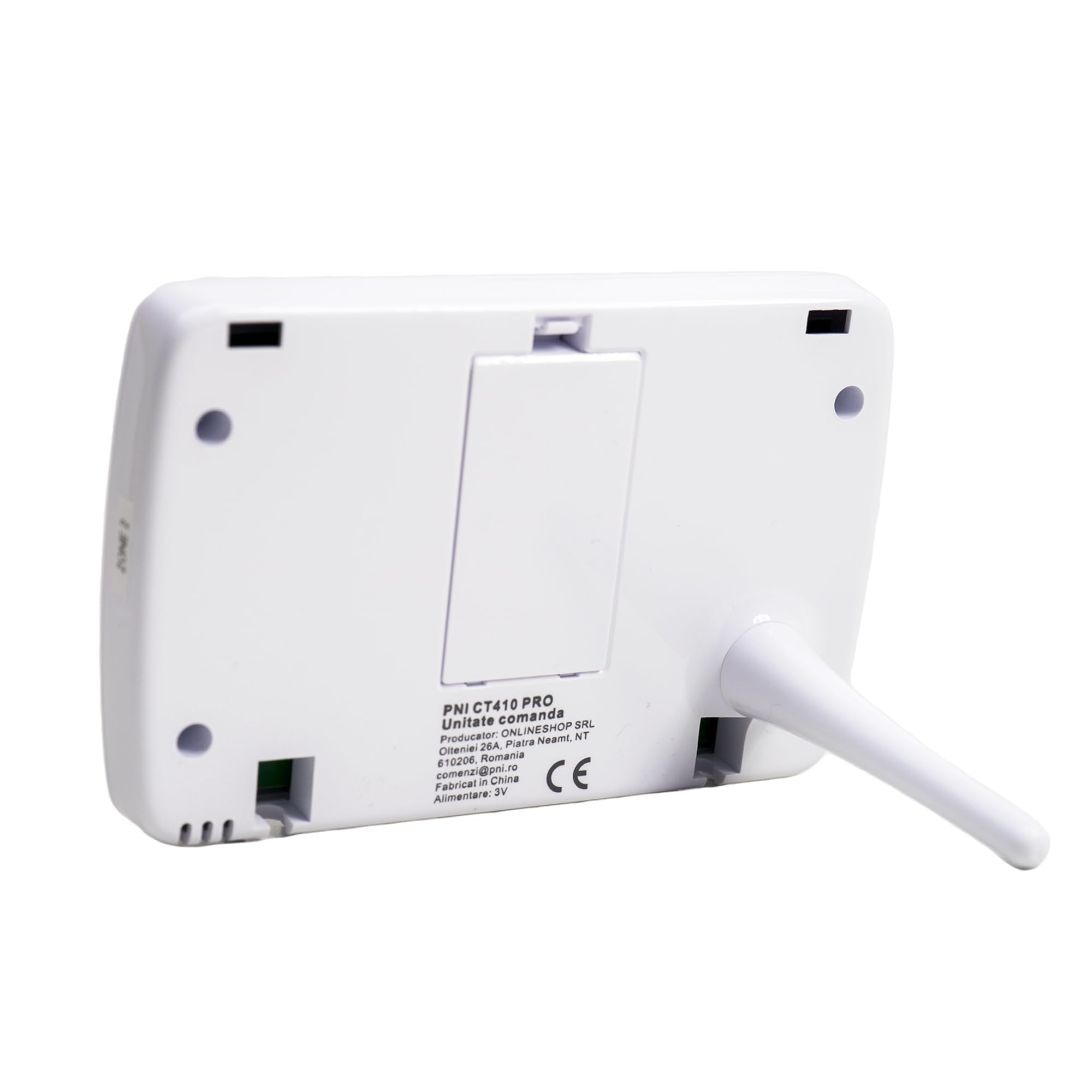 Termostato Inteligente PNI CT410 Pro inalámbrico, con Wi-FI, Control de 2 Zonas vía Internet, para Sistemas de calefacción, Bombas, electroválvulas, TuyaSmart App, histéresis 0,2 Grados C