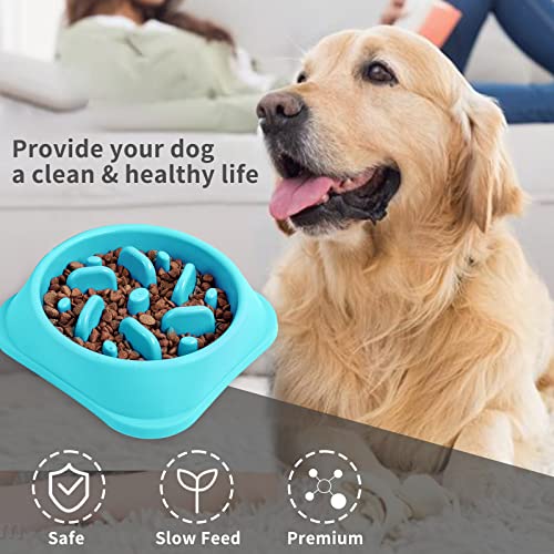 Noyal Slow Feeder Dog Bowls Puzzle Anti-Gulping Interactive Bloat Durable Preventing Choking Healthy Dogs Bowl #TOP5