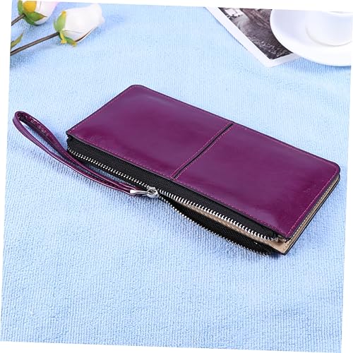 High Capacity Women's Zipper Buckle Clutch Wallet Mobile Handbag Holder Coin Pocket Large Capacity Purse for Everyday Use4