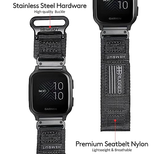 Compatible for Garmin Venu/Venu 2/ Venu 2 Plus/Venu Sq/Venu Sq 2/ Venu Sq Music (Not Venu 2S) Quick Pins Watch Band - Image 4