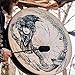 Firlar Shaman Drum, 10 Inch Crow Pattern Handmade With Drum Stick, Spiritual Instrument, Exquisite Look, Siberian Spirit Music Symbol, Sound Healer White