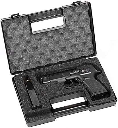 negrini valigetta custodia rigida per pistola e revolver dim 26 7x16 8x6cm amazon it sport e tempo libero