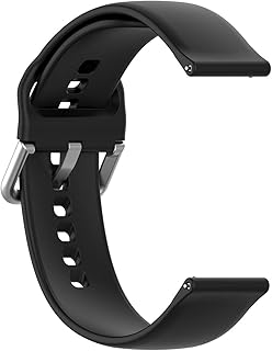 MasterUnion #w2N5Dw Bracelet de rechange pour montre connectée Galaxy Watch 4 42 mm, Noir #w2n5dw, M
