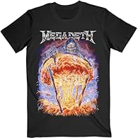 OFFICIAL MEGADETH MERCHANDISE: Authentic Countdown to Extinction band logo, ensuring a genuine Megadeth experience for fans. UNISEX DESIGN: Perfect for both men and women, making it a versatile gift for metal music lovers. MACHINE WASHABLE MATERIAL: ...