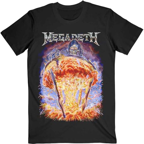 Megadeth T Shirt Countdown to Extinction Band Logo Nouveau Officiel Homme Size XL