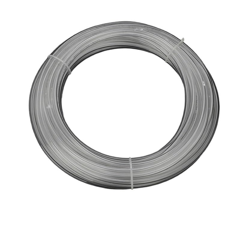 Tubo de manguera de aire de poliuretano neumático, tubo de PU de 10 metros(Clear,12x8mm 10Meter)