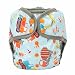 One Size Cloth Diaper Cover Snap With Double Gusset (Truck)