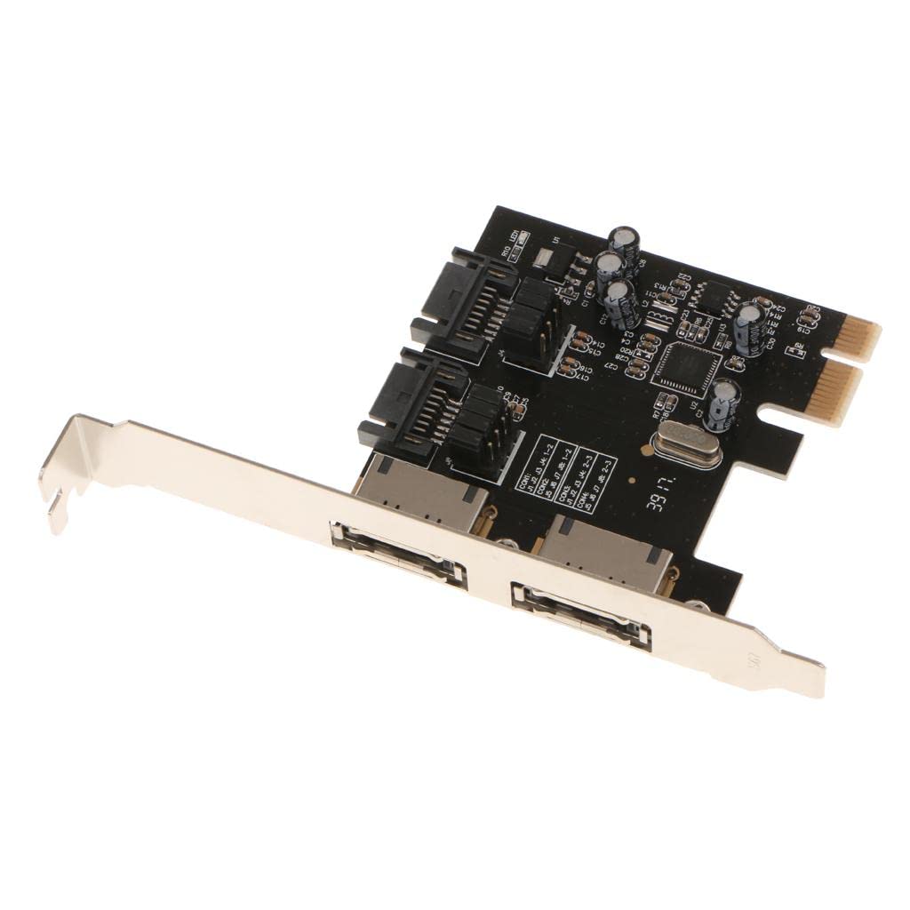 EXPORA 2 Port PCI Express SATA 6 Gbps ESATA Controller Expansion Card Super Speed-picture-16