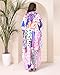 REYNOSOHOMEDECOR Kaftan Dresses for Women Plus Size Bathing Suit Cover up Caftan Maxi Beach Dresses (White, One Size)