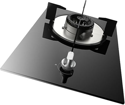 Gas Stove,Tempered Glass Single Stove,Heat Load 5KW/17060BTU,NG/LPG Convertible,Desktop Embedded Dual-purpose,Suitable for Home Color LPG