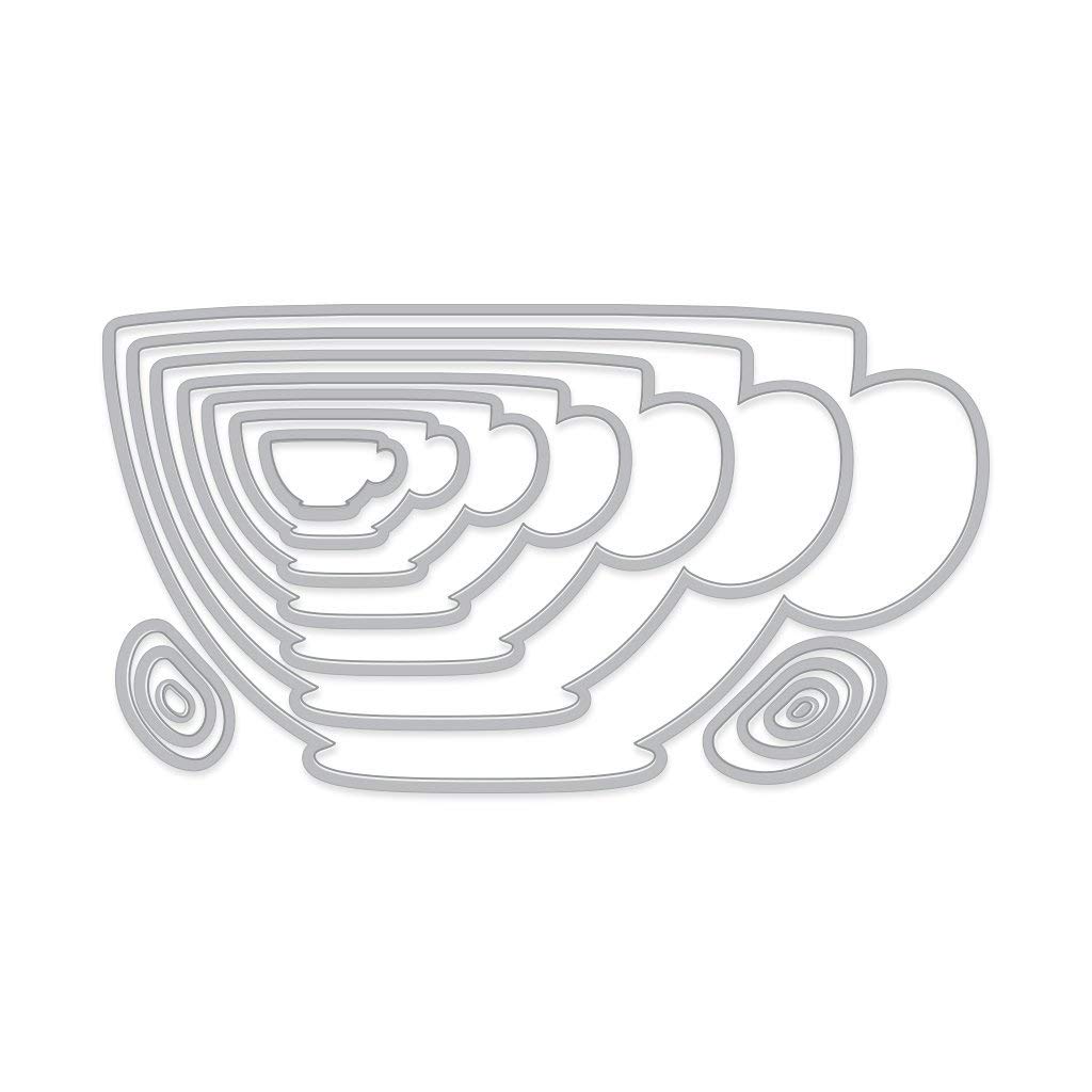 Cups and Handles Infinity Dies Steel Die Set (DI565)